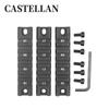Jinming 15 Nuevo Weir G36C Tercera Generación G36 Grabado Tira Guía de Metal Elástica Suave Accesorios de Modificación de Apariencia CNC
