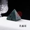 Adornos de Pirámide de Cristal Natural de 3 cm Cristal del Mar de China Oriental Piedra en Bruto Torre de Energía Cristal Jade Artesanías de Torre Egipcia