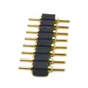 Conector de 8 Pinos Pogo Pin Pino de Mola Banhado a Ouro Pino de Contato de Alta Corrente Assento de Dupla Fileira