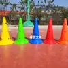 Poste de Señalización de Bloqueo de Carretera con Enlace de Poste, Bicicleta de Equilibrio, Patinete, Poste de Advertencia Telescópico, Pista de Patinaje con Poste Rojo y Blanco