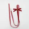 Decoración de Árbol de Navidad Transfronteriza Lazo de Cinta de Terciopelo Fiesta Navideña Regalo Cinta DIY Caja de Regalo Cinta Elástica de Empaque