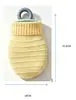 Bolsa de mano cálida al por mayor llenado de agua bolsa de agua caliente pvc tejido bolsa de agua caliente abrigo de felpa goma bolsa de agua caliente cubierta de tela personalizada