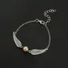 Popular Europeo y Americano Transfronterizo Comercio Exterior Pulsera Ladrón Volador Pulsera de Ala Personalizada Fabricante Suministro Directo Mayorista