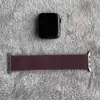 Adecuado para Correa de Reloj Iwatch11, Apple Watch10Se98765 Banda de Reloj Elástica Integrada Trenzada de Nylon de Bucle Único
