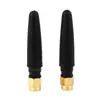 Antena Pequena em Formato de Pimenta Conector Macho Sma-J com Rosca Interna e Pino Curvo, Antena Haste de Alto Ganho 2.4G/433/Gsm