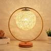Lámpara de mesa Changming para bodas, mesita de noche de dormitorio, decoración de sala de bodas, festiva, romántica, moderna, simple, para chica popular en internet, luz nocturna sexy