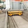 Vehículo de Transporte de Tubería de Acero para Taller Automatizado Vehículo Eléctrico de Plataforma Autopropulsado Hidráulico para Viajes de Corta Distancia con Suministro de Energía por Cable