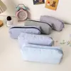 Estojo de Lápis Risca de Giz Listrado Mais Vendido, Estojo de Lápis de Grande Capacidade, Caixa de Papelaria Portátil para Viagem, Bolsa de Armazenamento de Alto Valor