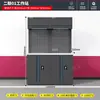 Estación de Trabajo Combinada para Reparación de Automóviles Zhongtengxin con Panel Perforado con Cerradura Carrito Móvil para Almacenamiento de Herramientas Gabinete Combinado para Herramientas