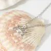 Serie Oceánica Luochen Estilo Europeo y Americano Edición Limitada de Verano Colgante de Collar con Forma de Cangrejo Diseño Creativo Cadena de Clavícula de Moda