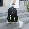 Mochila de negocios nueva para hombre, casual, para exteriores, para computadora, color de contraste, gran capacidad, mochila para commute, mochila de negocios, al por mayor