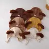 Gorro Protector de Oídos para Bebé, Estilo Otoño e Invierno, Gorro Cálido para Exteriores de Niños Super Lindo y Adorable de Terciopelo y Engrosado, Gorro de Invierno para Dedos del Pie de Bebé