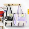 Bolsas, Mochilas Escolares para Alunos do Ensino Fundamental e Médio, Grande Capacidade, Resistentes e Duráveis, Bolsas Transversais para Meninas e Meninos, Bolsas para Aulas de Reforço