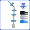 Cerca Electrónica Curva en L Soporte de Tubo Terminal Poste Medio Aleación de Aluminio Juego Completo de Accesorios para Malla Antirrobo de Pulso de Alto Voltaje