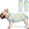 Traje de Recuperación para Perros, Traje Quirúrgico, Mono Suave para Mascotas para Esterilización, Evita que las Mascotas Laman y Rasquen las Heridas, Camiseta de Recuperación