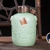 Botella de Vino de Cerámica Jingdezhen de Procesamiento Económico 0.5kg Recipiente Contenedor Botella Vacía Botella para Licor Botella de Almacenamiento Tesoro Privado Botella para Vino