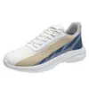 Zapatos de Otoño Transpirables y Cómodos de Tejido Fly-Knit Zapatillas de Correr con Cordones Zapatos Casuales de Malla Zapatos Deportivos Fabricantes Venta al por Mayor Zapatos para Hombre de Talla Grande