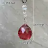 Acessórios para Lâmpada de Cristal Bola de Cristal Colorida Bola de Diamante Bola de Milho 30 # Diâmetro 40mm Pingente para Decoração de Casamento
