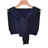 Chal de punto 2022 Estilo Nuevo Complemento Segundo Grado Mujer Verano Alto Grado Primavera y Otoño Camisa Hombro Winche de Moda Winche de Moda