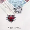 Estilo Punk Gótico Liga Metálica Pingente de Cruz Negra Brincos DIY Colar Chaveiro Acessórios para Pendurar em Bolsas