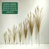 Grama cauda de cachorro artificial, haste única, para decoração de casa interna, arranjos florais, grama falsa para paisagismo, folhagem artificial, estilo nórdico