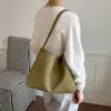 Bolsa Bucket da Moda 2026 Casual Retrô Nova de Outono para Mulheres, Bolsa de Ombro de Mão Versátil de Grande Capacidade