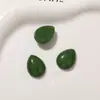 Accesorios de Resina Imitación Jade Ovalados con Degradado Retro Adornos Parches para Aretes Pendientes Llaveros Accesorios DIY