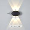 Luz de Pared Led para Exteriores Impermeable Súper Brillante Doble Cabezal Luz para Camping Mercado Nocturno Jardín
