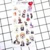 Adesivos de Anime Pvc Planner Diário Células em Ação! Adesivos Sakura Amarelos Tokyo Revengers Manga
