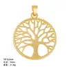 Cor Dourado Fosco Conserva Cor Pingente Grande Material para DIY Liga Acessórios para Joias Dourado Fosco Colar Brincos Pingente Geométrico Coração Material