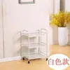 Prateleira de Legumes de Ferro de Três Camadas para Restaurante de Hot Pot, Prateleira de Armazenamento para Cozinha e Sala de Jantar, Carrinho de Legumes