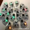 Suministros del Fabricante Luces para Disfraces de Música Flash LED Botón Impermeable Luces para Disfraces de Música Flash Luces para Ropa de Muñeca