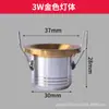 Mini Spot de LED Abertura Embutida 30mm Dimerizável Downlight Estrelado Armário 3W Olho de Boi cob Luz de Bancada