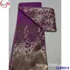 Bordado com fio de ouro e prata Tecido jacquard de brocado antigo Tecido de Renda de Brocado Africano