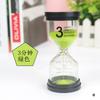 Ampulheta com Capa Preta 3/5/15/30/45 Minutos Funil de Tempo Promoção de Baixo Preço Atacado Desconto para Grande Quantidade