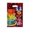 Bolsa de Regalo de Letra de Feliz Cumpleaños de Dibujos Animados Transfronteriza Bolsa de Regalo de Fiesta de Cumpleaños Bolsita de Regalo de Fiesta Bolsa de Mano de Película Perlada Bolsa de Embalaje de Plástico