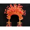 Corona de fénix emperatriz china Corona de fénix chal de ópera traje de actuación actuación en escenario Hanfu foto chal de corona de fénix vestuario ambiente