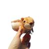 Joyería Haiyue lindo ardilla tridimensional acostada Pikachu broche panda peluche muñeco colgante Corgi caricatura