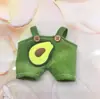 Ropa para muñecos Labubu, Primera, Segunda y Tercera Generación, Ropa para muñecos de algodón de 10 cm, Ropa para muñecos de dibujos animados, Petos y pantalones cortos