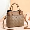 Bolsos para Mujer 2025 Nuevo Bolso de Mano de Moda de Gran Capacidad Pu Bandolera de un Solo Hombro Bolso Tote Versátil Bolso Balde para Mujer