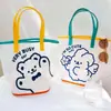 Bolsa de Playa de Gelatina de PVC Transfronteriza Caricatura Bolso de Mano Lindo Transparente Impermeable para Viaje Mano Hombro Bolsa Amazon