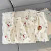 Pijama de verano nuevo para mujer, shorts de manga corta, algodón nube suave y amigable con la piel, conjunto de ropa de casa elegante y lindo, artículo popular