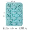 Varios Caramelos de Chocolate con Forma de Flor Caramelos de Gelatina en Botella de Cera Moldes de Silicona Decoración de Pasteles DIY Herramientas para Hornear