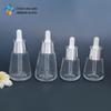 Guangzhou em estoque 30ml 50ml frasco de óleo essencial cônico frasco de essência frasco conta-gotas de vidro cosmético frasco vazio de vidro