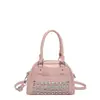 Bolso de Hombro de Moda Tendencia Nueva Primavera 2026 Yuezhi, Bolso Tipo Bowling de Lujo Ligero de Alto Valor para Mujer, Bolso de Mano de Gran Capacidad