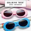 China tiene hip hop Bridget gafas de sol blancas GD mismas gafas de sol ovaladas de moda 9750 suministro