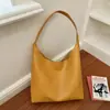 Bolsa de tecido de alta qualidade para o dia a dia de mulheres, nova bolsa de ombro retrô da moda de verão 2026, bolsa tote de grande capacidade