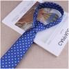 Camisa de traje informal de negocios, ropa formal, corbata al por mayor, corbata de hombre con estampado de puntos y personalidad de moda multicolor