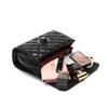 Bolso de Moda para Mujer con Diseño de Rombo Estilo Ins Versátil Versión Coreana Bolso Cruzado con Cadena Bolso de Hombro Diario para Mujer