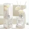 Kit Difusor de Aroma Sem Chama Cubo d'Água Transfronteiriço para Casa Interior Banheiro Rattan Fragrância Purificador de Ar Aroma de Longa Duração Ornamento